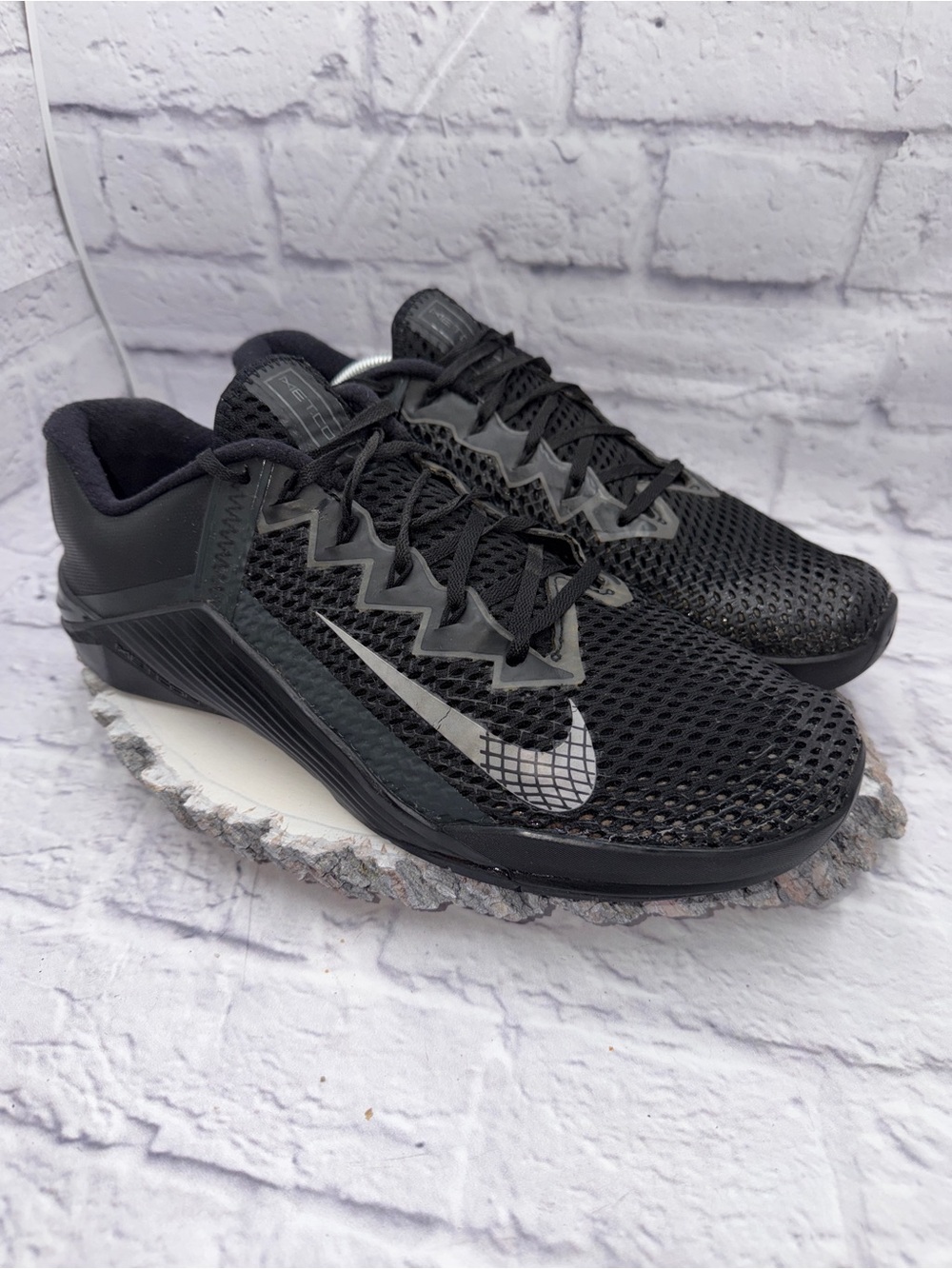 Nike Metcon 6 Black Anthracite Cross Training Shoes CK9388-001 Mens Size 13